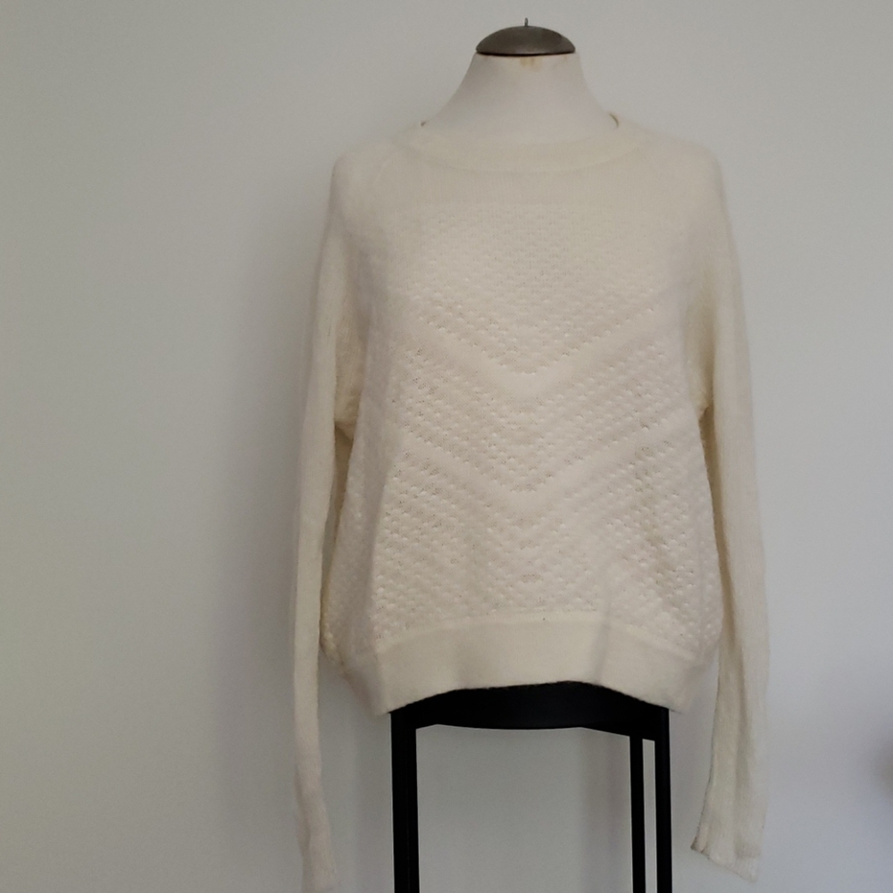Sundance High Low Chevron Sweater